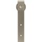 Ekena Millwork Premium J-Strap Roller Hanger w/ Bolts for Barn Door for 2 1/4" Doors, White Bronze GB60015RWZ - alternate 3